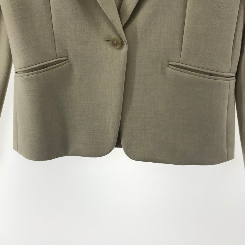 【中古品】【レディース】 GREEN LABEL RELAXING グリーンレーベル リラクシング ジャケット レディース 38サイズ ベージュ ダブルクロス テーラード 170-260329-io-05-fuzh 万代Net店