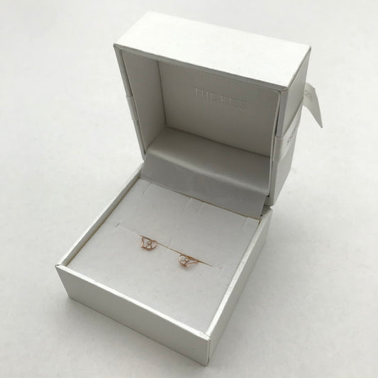 【中古品】【レディース】 THE KISS ザ・キッス ハート ピアス アクセサリー 10K 192-260413-ky-02-fuz カラー：ピンクゴールド 万代Net店