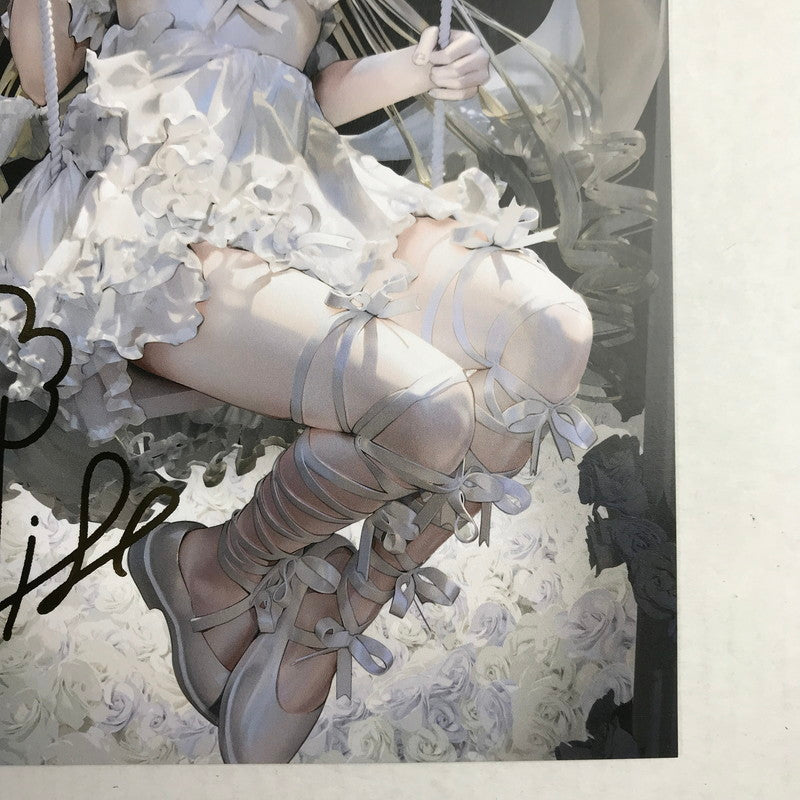 【中古美品】 ぶいすぽっ！ 誕生日記念2023　複製箔押しサイン入りポストカード 英リサ ポストカード グッズ 053-260404-io-03-fuzh 万代Net店