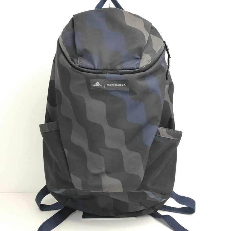 【中古品】【レディース】 ADIDAS×MARIMEKKO アディダス × マリメッコ リュック カラーブラック/ネイビー カバン 188-260615-ky-09-fuzh 万代Net店