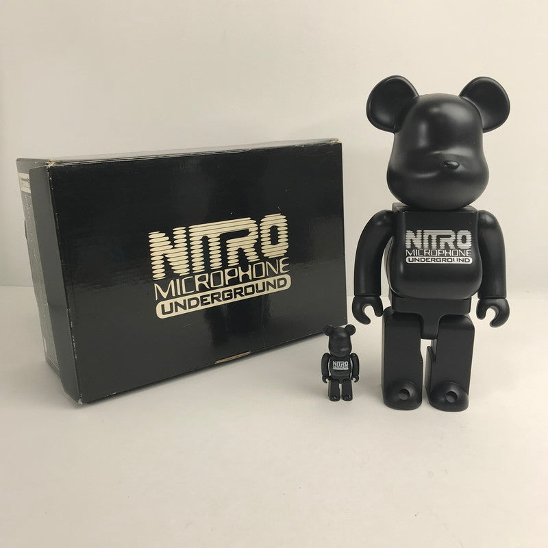 【中古品】 開封品 ベアブリック NITRO MICROPHONE 400％＆100％ フィギュア 038-260209-io-04-fuzh 万代Net店