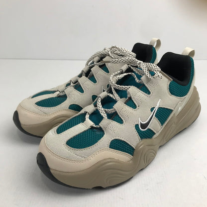 【中古品】【レディース】 NIKE ナイキ DR9761-110 WOMEN'S TECH HERA ウィメンズ テックヘラ "LIGHT ORE WOOD BROWN GEODE TEAL KHAKI BLACK" スニーカー 靴 160-260330-ky-08-fuzh サイズ：27 カラー：ベージュ/グリーン 万代Net店