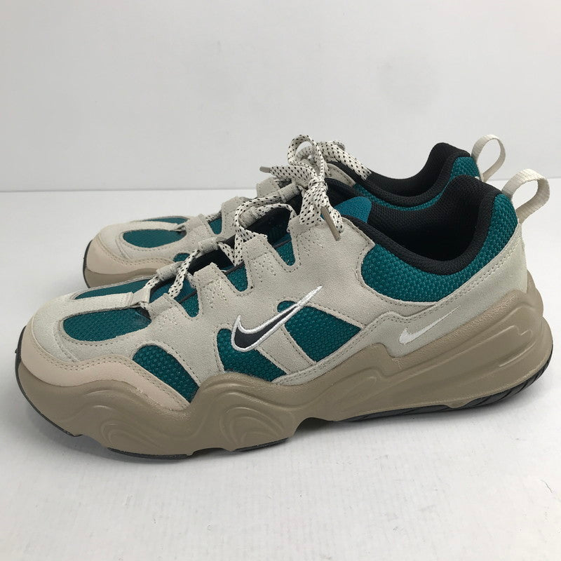 【中古品】【レディース】 NIKE ナイキ DR9761-110 WOMEN'S TECH HERA ウィメンズ テックヘラ "LIGHT ORE WOOD BROWN GEODE TEAL KHAKI BLACK" スニーカー 靴 160-260330-ky-08-fuzh サイズ：27 カラー：ベージュ/グリーン 万代Net店