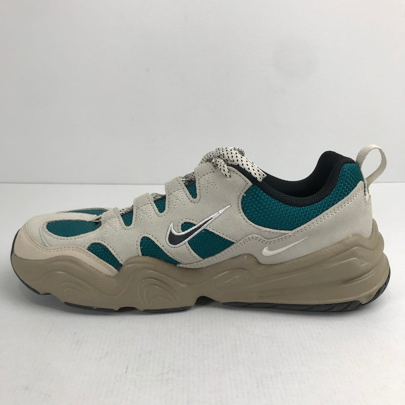 【中古品】【レディース】 NIKE ナイキ DR9761-110 WOMEN'S TECH HERA ウィメンズ テックヘラ "LIGHT ORE WOOD BROWN GEODE TEAL KHAKI BLACK" スニーカー 靴 160-260330-ky-08-fuzh サイズ：27 カラー：ベージュ/グリーン 万代Net店