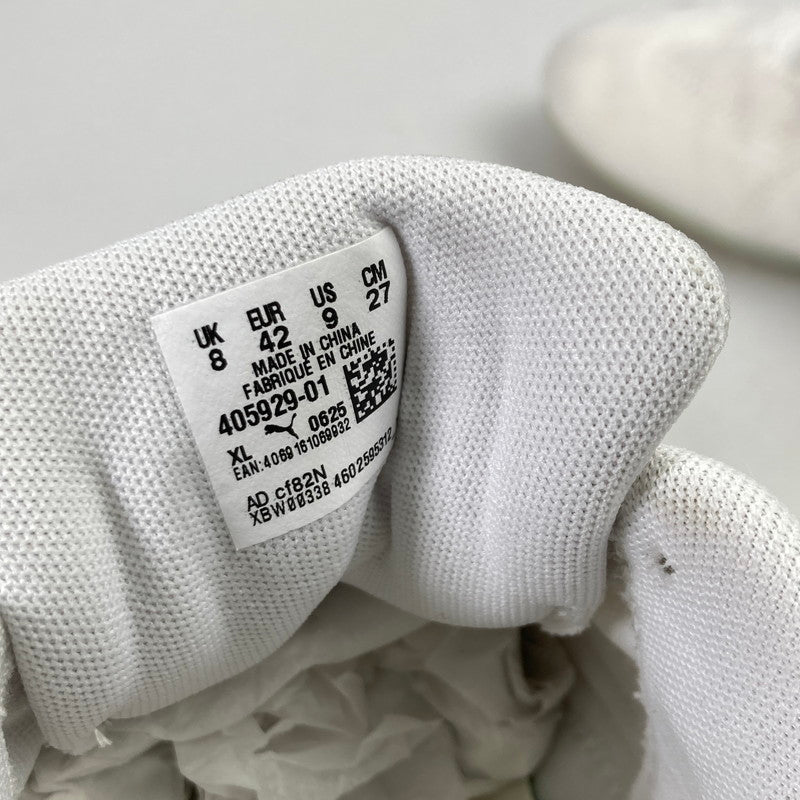 【中古品】【メンズ】 ATMOS×BEAUTIFUL PEOPLE×PUMA アトモス ビューティフルピープル プーマ 405929-01 SPEEDCAT OG "NOTHING TO HIDE" スニーカー 靴 スピードキャット オージー 162-250808-io-08-fuz サイズ：27 カラー：ホワイト 万代Net店