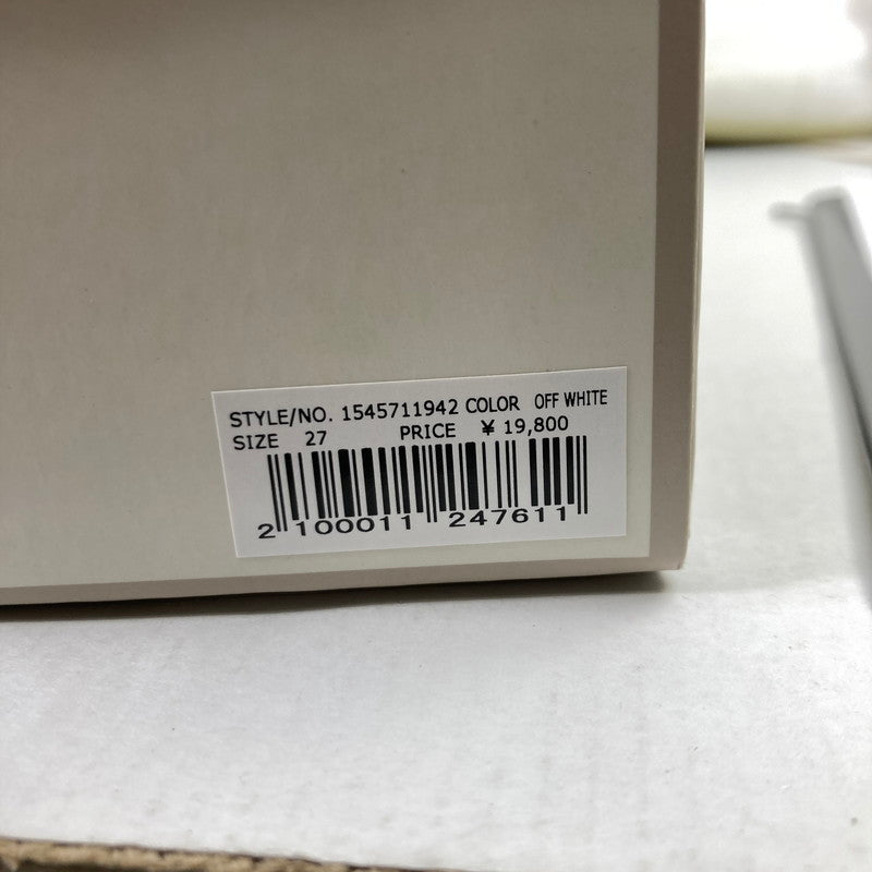 【中古品】【メンズ】 ATMOS×BEAUTIFUL PEOPLE×PUMA アトモス ビューティフルピープル プーマ 405929-01 SPEEDCAT OG "NOTHING TO HIDE" スニーカー 靴 スピードキャット オージー 162-250808-io-08-fuz サイズ：27 カラー：ホワイト 万代Net店