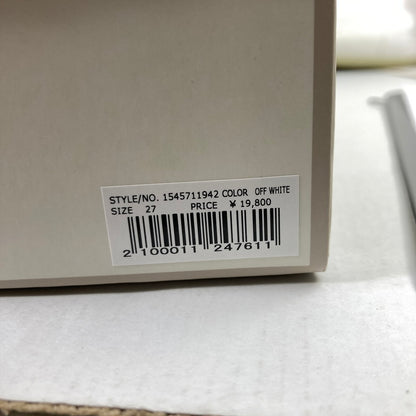 【中古品】【メンズ】 ATMOS×BEAUTIFUL PEOPLE×PUMA アトモス ビューティフルピープル プーマ 405929-01 SPEEDCAT OG "NOTHING TO HIDE" スニーカー 靴 スピードキャット オージー 162-250808-io-08-fuz サイズ：27 カラー：ホワイト 万代Net店