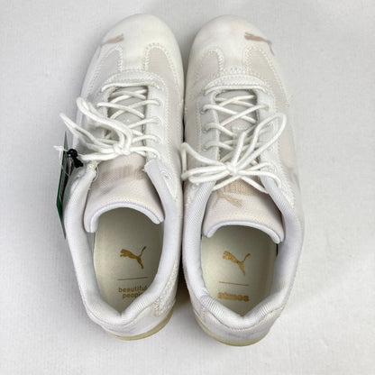 【中古品】【メンズ】 ATMOS×BEAUTIFUL PEOPLE×PUMA アトモス ビューティフルピープル プーマ 405929-01 SPEEDCAT OG "NOTHING TO HIDE" スニーカー 靴 スピードキャット オージー 162-250808-io-08-fuz サイズ：27 カラー：ホワイト 万代Net店