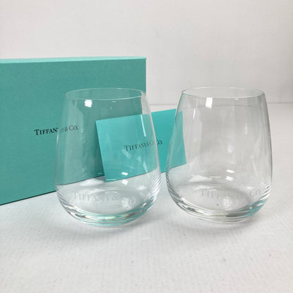 【中古美品】【メンズ/レディース】 TIFFANY&Co. ティファニー ペアグラス ペア グラス コップ 食器 ギフト セット 2個セット 183-250808-io-05-fuz 万代Net店