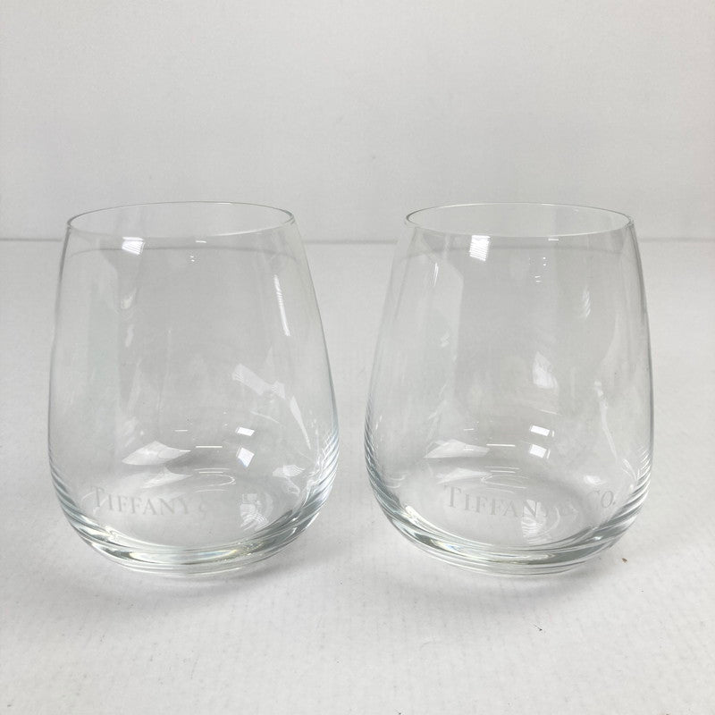 【中古美品】【メンズ/レディース】 TIFFANY&Co. ティファニー ペアグラス ペア グラス コップ 食器 ギフト セット 2個セット 183-250808-io-05-fuz 万代Net店