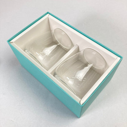 【中古美品】【メンズ/レディース】 TIFFANY&Co. ティファニー ペアグラス ペア グラス コップ 食器 ギフト セット 2個セット 183-250808-io-05-fuz 万代Net店