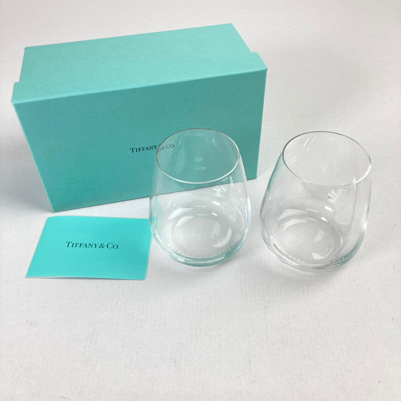 【中古美品】【メンズ/レディース】 TIFFANY&Co. ティファニー ペアグラス ペア グラス コップ 食器 ギフト セット 2個セット 183-250808-io-05-fuz 万代Net店