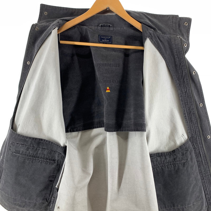 【中古品】【メンズ】 MARQUE TROPHEE DU MATELOT ジャケット アウター ブランド 古着 145-260923-gm-09-fuzh サイズ：M カラー：ブラック 万代Net店