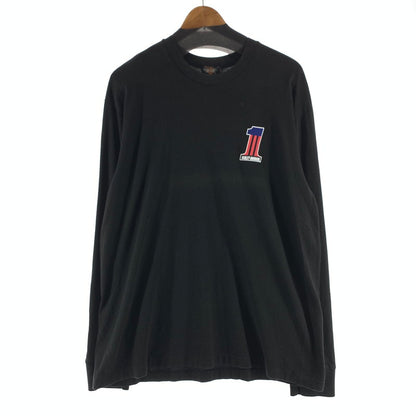 【中古品】【メンズ】 HARLEY DAVIDSON ハーレーダビッドソン 長袖Tシャツ NO.1　 145-260928-ny-08-fuzh サイズ：3L カラー：ブラック 万代Net店