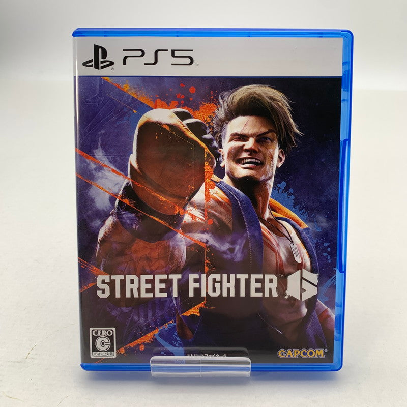 【中古美品】 PlayStation5 PS5 プレーステーション5 プレステ5 ソフト STREET FIGHTER 6 ストリートファイター6 [CERO区分_C/ 15歳以上対象] 026-260601-mh-41-fuz 万代Net店