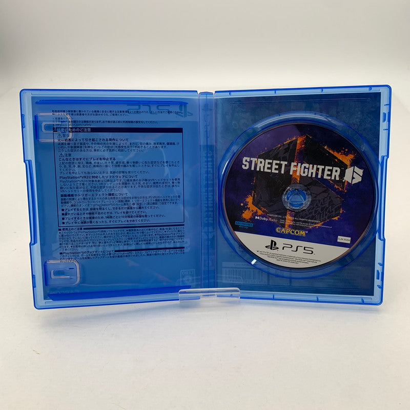 【中古美品】 PlayStation5 PS5 プレーステーション5 プレステ5 ソフト STREET FIGHTER 6 ストリートファイター6 [CERO区分_C/ 15歳以上対象] 026-260601-mh-41-fuz 万代Net店