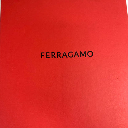 【中古品】【メンズ】 SALVATORE FERRAGAMO NIMA KNIT BUBBKE GUM スニーカー 靴 サルヴァトーレ・フェラガモ 162-250814-st-26-fuz サイズ：9M カラー：レッド 万代Net店