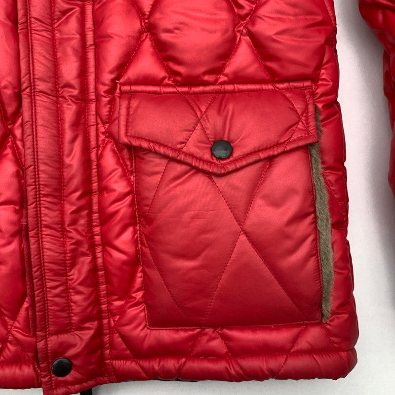 【中古品】【メンズ】 WESTRIDE ウエストライド HJ-02 RACING DOWN JACKET レーシングダウンジャケット アウター ブランド 古着 145-260418-gm-35-fuz サイズ：XXS(30-32) カラー：レッド 万代Net店