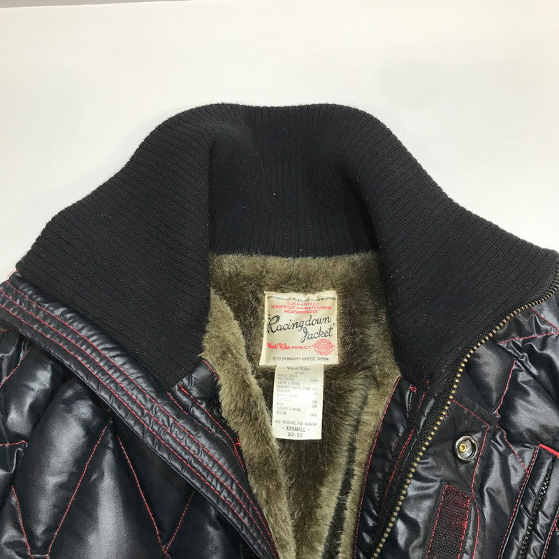 【中古品】【メンズ】 WESTRIDE ウエストライド HJ-02 RACING DOWN JACKET レーシング ダウン ジャケット コート アウター 古着 145-260212-mh-03-fuz サイズ：XXS カラー：ブラック 万代Net店
