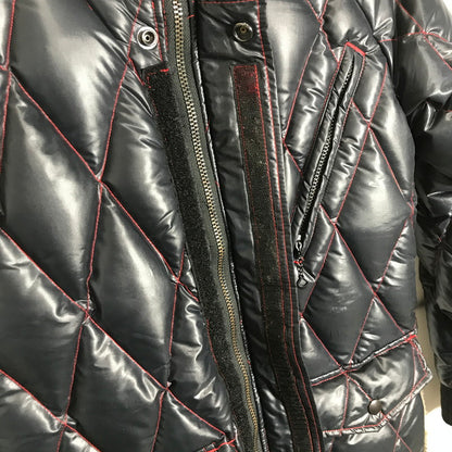 【中古品】【メンズ】 WESTRIDE ウエストライド HJ-02 RACING DOWN JACKET レーシング ダウン ジャケット コート アウター 古着 145-260212-mh-03-fuz サイズ：XXS カラー：ブラック 万代Net店