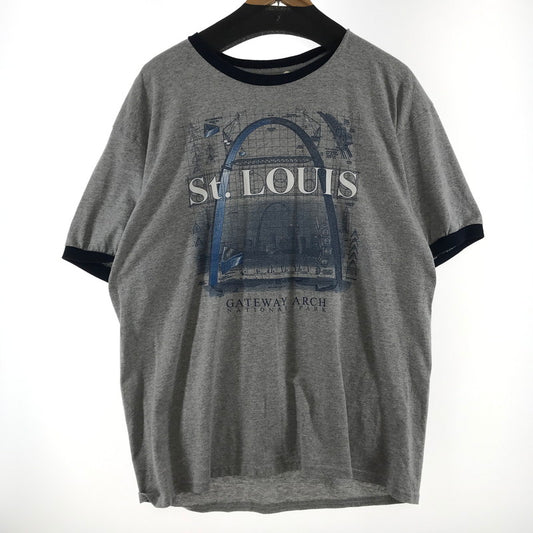 【中古品】【メンズ】 GILDAN ギルダン 半袖Tシャツ 145-260416-ky-14-fuz サイズ：XL カラー：グレー 万代Net店