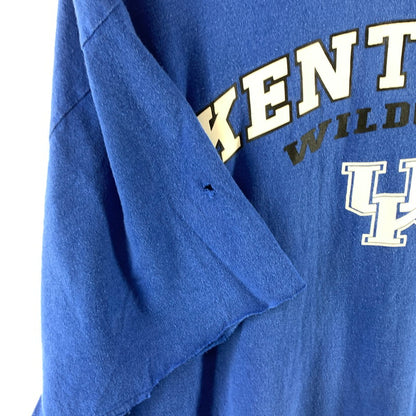 【中古品】【メンズ】 COLOSSEUM 半袖Tシャツ KENTUCKY大学 古着 145-260927-gm-35-fuzh サイズ：XXL カラー：ブルー 万代Net店