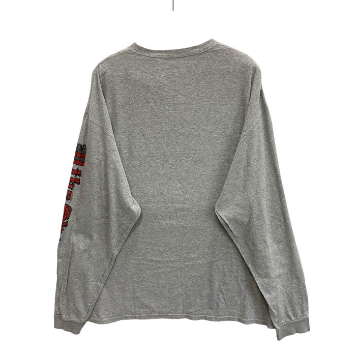 【中古品】【メンズ】 Champion チャンピオン OHIO STADIUM 長袖Tシャツ カットソー トップス ブランド 古着 145-250921-gm-03-fuz サイズ：2XL カラー：グレー 万代Net店
