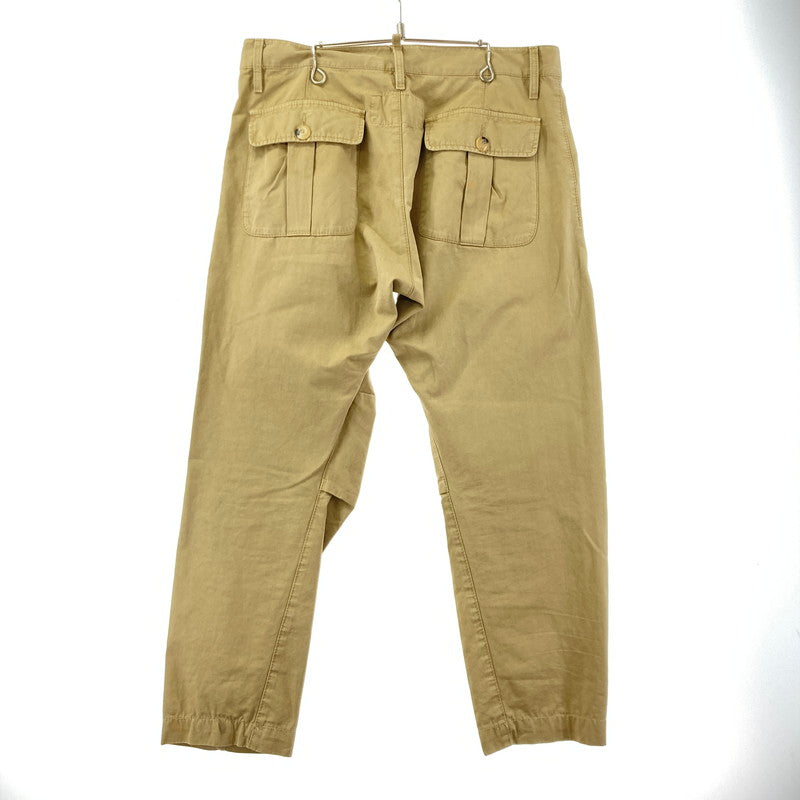 【中古品】【メンズ】 DSQUARED2 ディースクエアード EMBROIDERED FRUITS SEXY CHINO PANTS イタリア製 チノパン チノ パンツ ズボン 152-250815-io-04-fuz サイズ：48 カラー：ベージュ 万代Net店