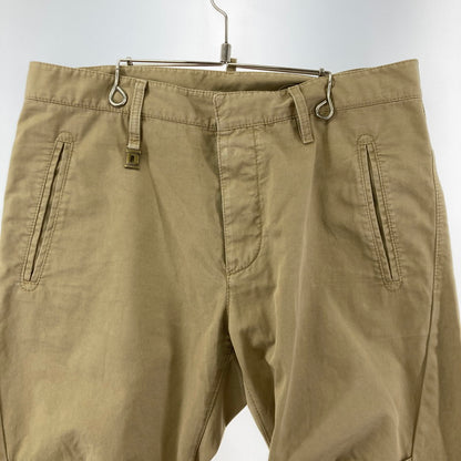 【中古品】【メンズ】 DSQUARED2 ディースクエアード EMBROIDERED FRUITS SEXY CHINO PANTS イタリア製 チノパン チノ パンツ ズボン 152-250815-io-04-fuz サイズ：48 カラー：ベージュ 万代Net店