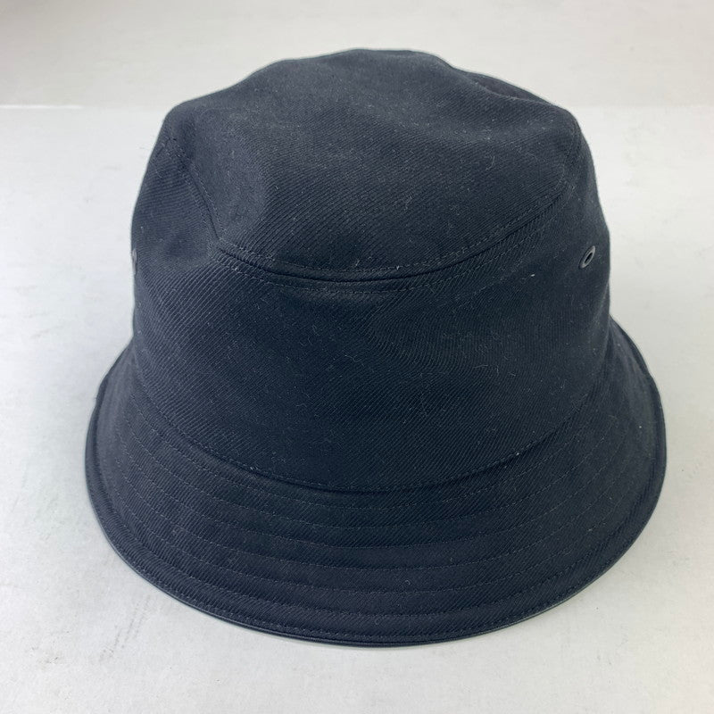 【中古品】【メンズ】 BURBERRY ホースフェリーモチーフバケットハット 帽子 バーバリー 185-250814-st-21-fuz サイズ：M カラー：ブラック 万代Net店
