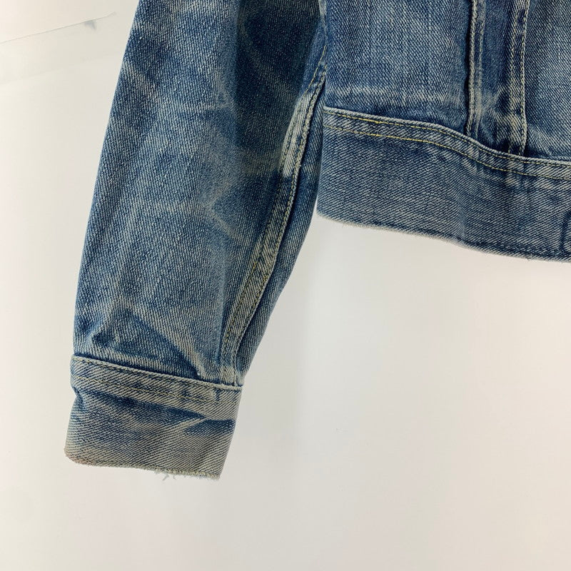 【中古品】【キッズ】 Lee リー LEE ヴィンテージ デニムジャケット ボタン裏刻印「21」 173-250131-nm-02-fuz サイズ：不明 万代Net店