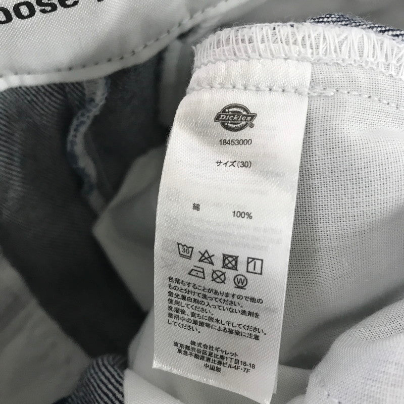 【中古品】【メンズ】 DICKIES ディッキーズ 18453000 POCKET WORK SHORTS LOOSE FIT ルーズフィット ショートパンツ ワークショーツ 158-260126-mh-21-fuz サイズ：30 カラー：インディゴ 万代Net店