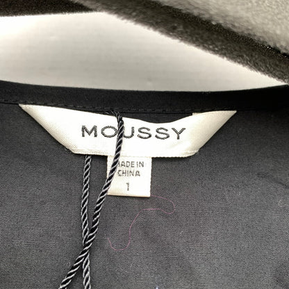 【中古品】【レディース】 MOUSSY マウジー ワンピース BLACK/SIZE:1/フルボタン ワンピ 170-260909-io-14-fuzh カラー：ブラック 万代Net店