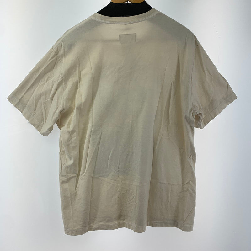 【中古品】【メンズ】 DOUBLET 24SS29CS310 ANDROID PRINT T-SHIRT ダブレット 140-250904-st-09-fuz サイズ：M カラー：アイボリー 万代Net店