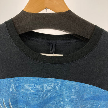 【中古品】【メンズ】 DOUBLET ダブレット 24SS70ST09 GUNMA KARUTA T-SHIRT グンマカルタ Ｔシャツ 140-250829-ky-17-fuz サイズ：Ｌ カラー：ブラック 万代Net店