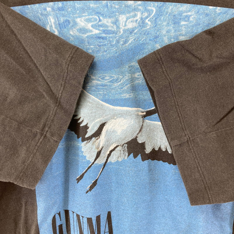 【中古品】【メンズ】 DOUBLET ダブレット 24SS70ST09 GUNMA KARUTA T-SHIRT グンマカルタ Ｔシャツ 140-250829-ky-17-fuz サイズ：Ｌ カラー：ブラック 万代Net店