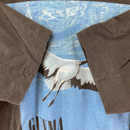 【中古品】【メンズ】 DOUBLET ダブレット 24SS70ST09 GUNMA KARUTA T-SHIRT グンマカルタ Ｔシャツ 140-250829-ky-17-fuz サイズ：Ｌ カラー：ブラック 万代Net店