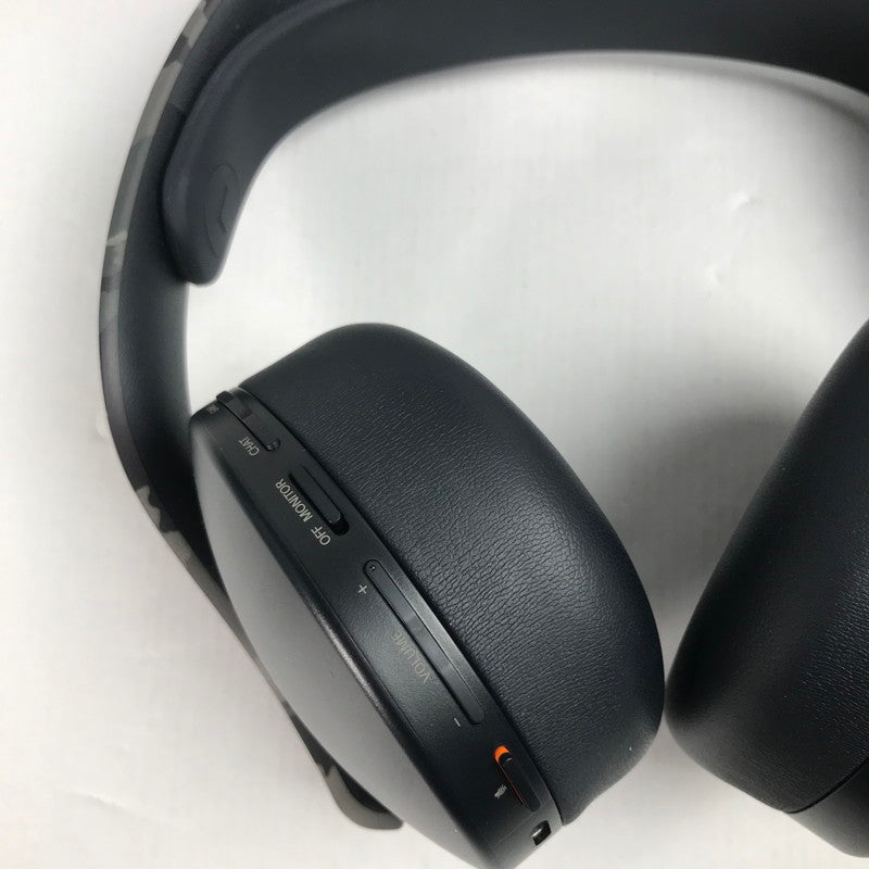 【中古美品】 PlayStation 5 ps5 プレイステーション5 プレステ5 PULSE 3D ワイヤレス ヘッドセット グレー カモフラージュ ゲーム 024-250820-mh-19-fuz 万代Net店