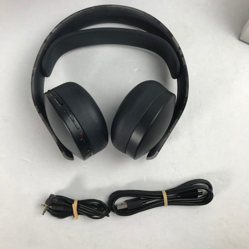 【中古美品】 PlayStation 5 ps5 プレイステーション5 プレステ5 PULSE 3D ワイヤレス ヘッドセット グレー カモフラージュ ゲーム 024-250820-mh-19-fuz 万代Net店