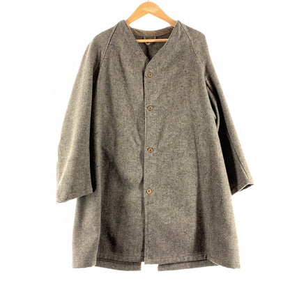 【中古品】【メンズ】 スウェーデン軍 ライナーウールコート グレー ※SIZE表記無し・タグ無し 145-260818-io-06-fuzh 万代Net店