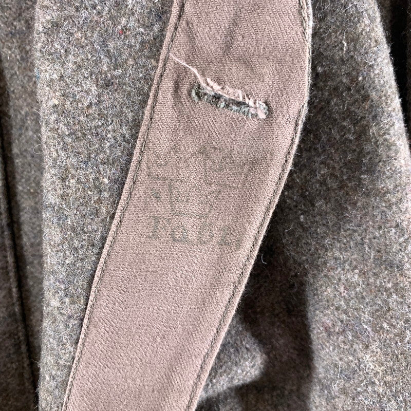 【中古品】【メンズ】 スウェーデン軍 ライナーウールコート グレー ※SIZE表記無し・タグ無し 145-260818-io-06-fuzh 万代Net店