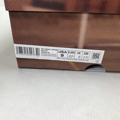 【中古美品】【メンズ】 NIKE DZ5485-106 AIR JORDAN 1 RETRO HIGH OG "BLACK TOE REIMAGINED" スニーカー 靴 ナイキ 160-250826-st-16-fuz サイズ：27.0cm カラー：ホワイト 万代Net店