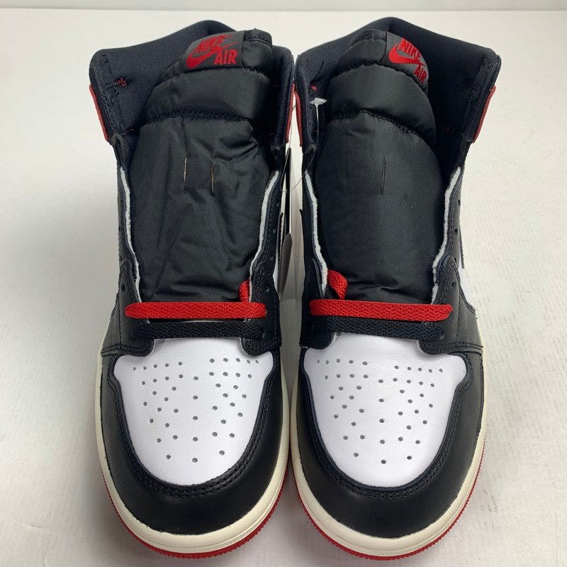 【中古美品】【メンズ】 NIKE DZ5485-106 AIR JORDAN 1 RETRO HIGH OG "BLACK TOE REIMAGINED" スニーカー 靴 ナイキ 160-250826-st-16-fuz サイズ：27.0cm カラー：ホワイト 万代Net店