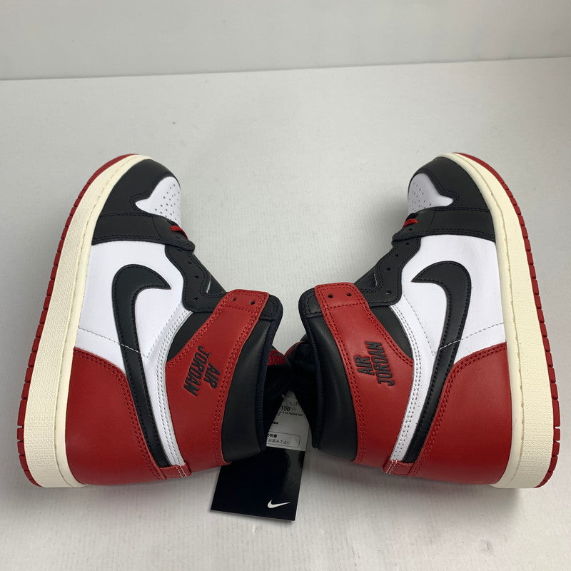 【中古美品】【メンズ】 NIKE DZ5485-106 AIR JORDAN 1 RETRO HIGH OG "BLACK TOE REIMAGINED" スニーカー 靴 ナイキ 160-250826-st-16-fuz サイズ：27.0cm カラー：ホワイト 万代Net店