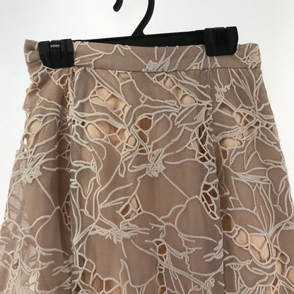 【中古品】【レディース】 SNIDEL スナイデル カッティングレース マーメイド スカート 171-260123-ky-01-fuz カラー：ピンクベージュ 万代Net店