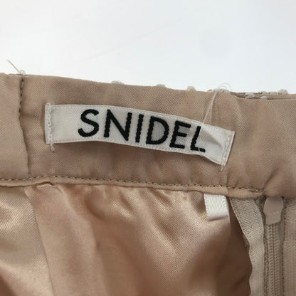 【中古品】【レディース】 SNIDEL スナイデル カッティングレース マーメイド スカート 171-260123-ky-01-fuz カラー：ピンクベージュ 万代Net店