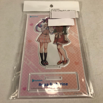 【中古品】 ホロライブ×MOLLY.ONLINE 十六弾 アクリルスタンド 湊あくあ＆宝鐘マリン エプロン アクスタ 054-260509-io-05-fuzh 万代Net店