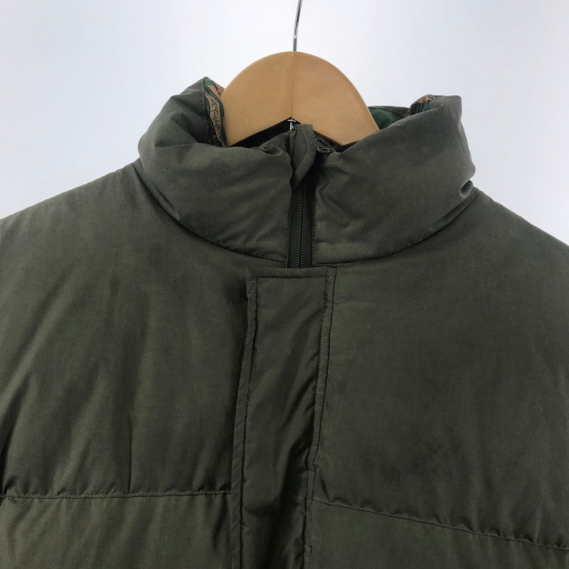 【中古品】【メンズ】 EVISEN SKATEBOARDS エヴィセン スケートボード REVERSIBLE DOWN JACKET リバーシブル ダウン ジャケット コート 古着 142-250821-mh-81-fuz サイズ：L カラー：カーキ 万代Net店
