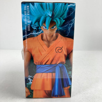 【中古品】 未開封 ドラゴンボール MASTER STARS PIECE SSGSS 孫悟空 青髪 フィギュア 箱に傷みあり 050-260215-ks-40-fuzh 万代Net店