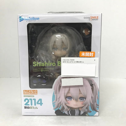 【中古美品】 未開封 GOODSMILE hololive ホロライブ ねんどろいど 2114 獅白ぼたん おもちゃ フィギュア 053-260214-mh-17-fuzh 万代Net店